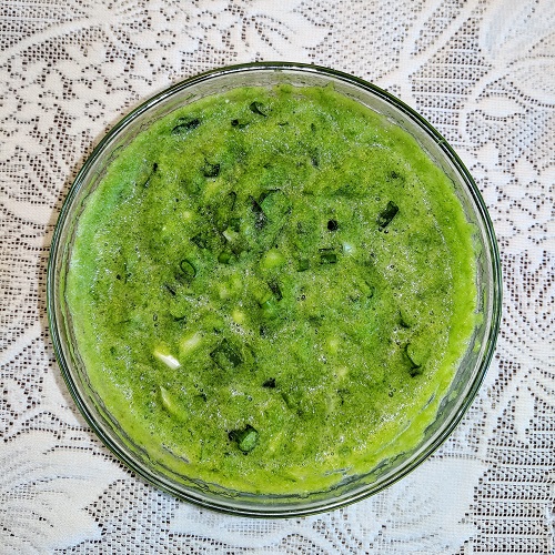 Jalapenos and green onions sauce