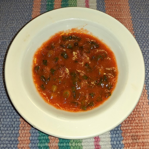 Rocoto and green onions sauce